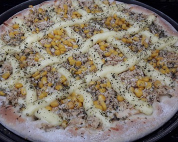 Pizza Frango com Requeijão